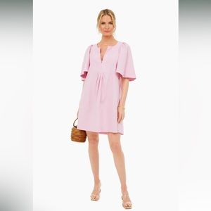 Tuckernuck Finley Flutter Sleeve Dress. S. NWOT.
